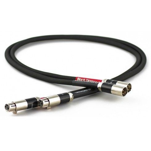 Interkonekt stereo XLR Tellurium Q Black Diamond 1m