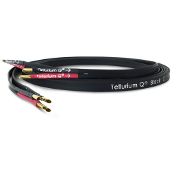 Przewody głośnikowe Tellurium Q Black II 2x2,5m