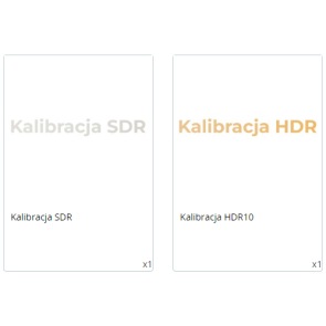 Kalibracja SDR + HDR